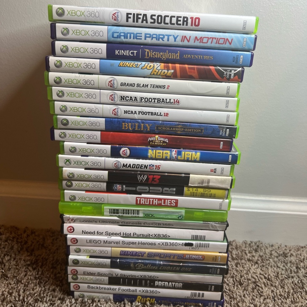 Xbox 360 Game lot